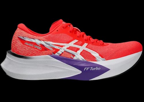ASICS Magic Speed 4 Flash Red White (Women's)