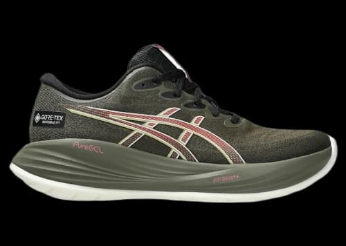 ASICS Gel-Cumulus 27 Gore-Tex Brown Stone Dark Pink Clay (Women's)