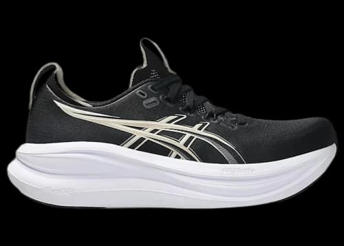 ASICS Gel-Nimbus 28 Black Feather Grey (Women's)