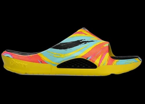 ASICS ACTIBREEZE Hybrid Sandal Blue Marble Yellow