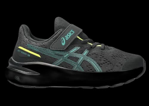 ASICS GT-1000 13 Black Jasper Green (PS)