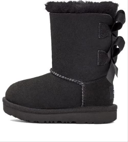 UGG Bailey Bow II Boot Black (Toddler)