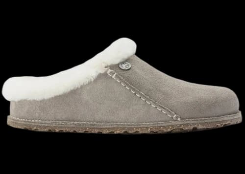 Birkenstock Zermatt Premium Suede Leather Stone Coin