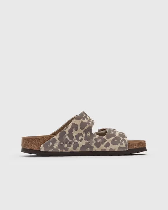 Birkenstock Arizona Suede Leather Narrow 'Leo Sandcastle'