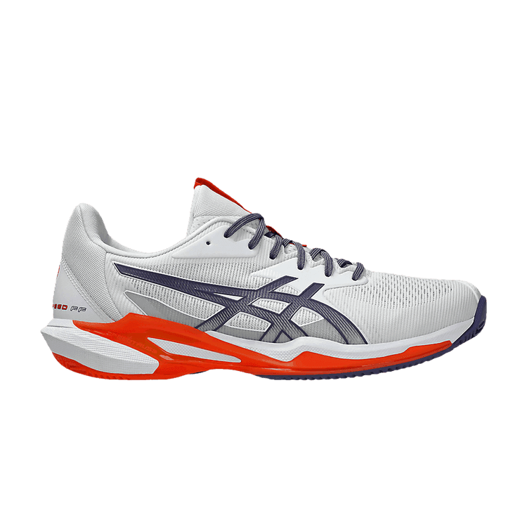 ASICS Solution Speed FF 3 Clay White Greyish Purple