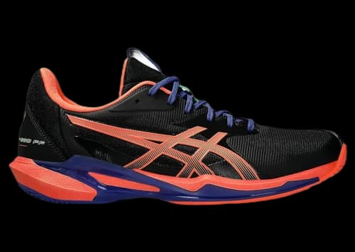 ASICS Solution Speed FF 3 Padel Black Vivid Coral