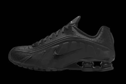 Nike Shox R4 Triple Black Matte