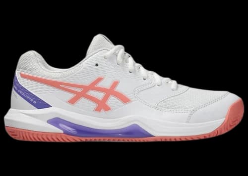 ASICS Gel-Dedicate 8 Padel White Guava (Women's)