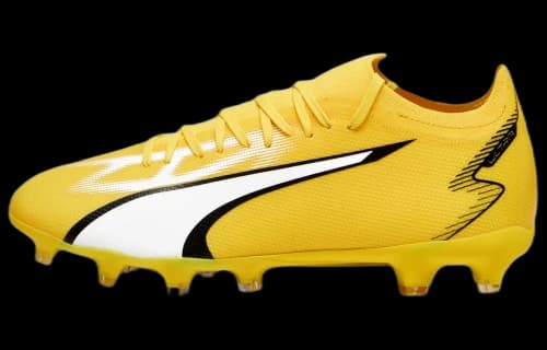 PUMA Ultra Match FG/AG 'Yellow Blaze White Black'