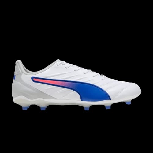 Puma King Pro FG/AG White Bluemazing Flat Light Grey Sunset Glow