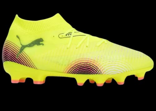 Puma Future 8 Pro FG/AG Jr Yellow Alert Black Sun Struck (GS)