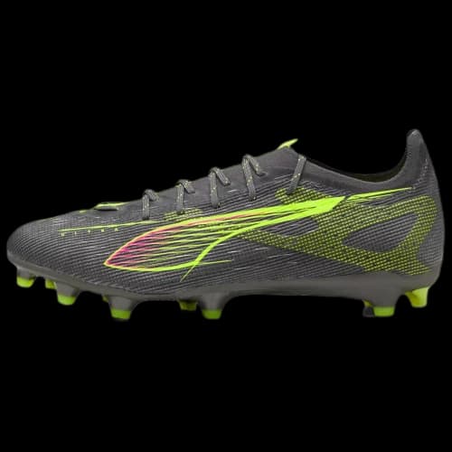 Puma Ultra 5 Pro FG/AG Matte Aged Silver Yellow Alert Sun Struck
