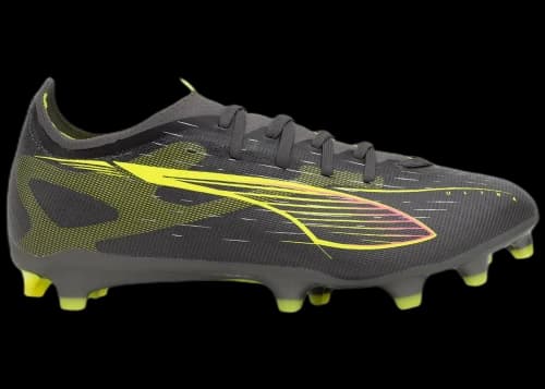 Puma Ultra 5 Match FG/AG Matte Aged Silver Yellow Alert Aged Silver