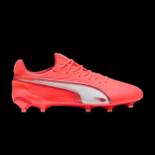 Puma King Ultimate FG/AG Glowing Red White Red Fire