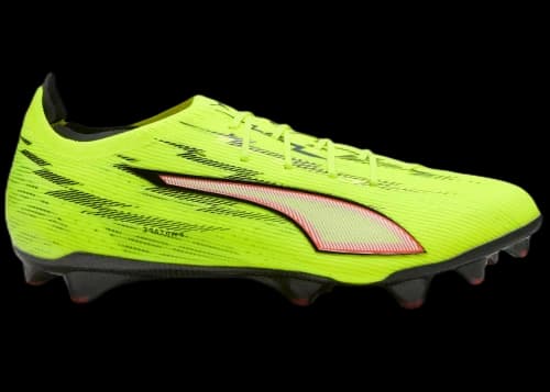 Puma Ultra 6 Carbon FG Yellow Alert Black Glowing Red Lime Squeeze