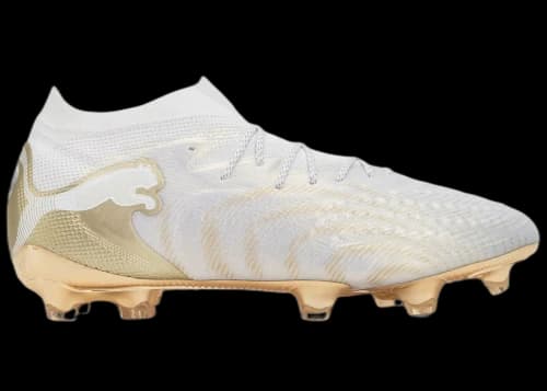 Puma Future 9 Ultimate FG White Metallic Gold