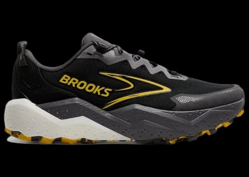 Brooks Caldera 8 Black Rabbit Zest