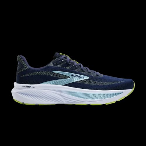 Brooks Ghost 17 Peacoat Lime Blue