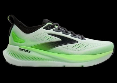 Brooks Glycerin 23 White Phantom Green Gecko