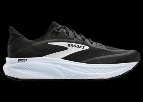 Brooks Ghost 18 Black Grey White