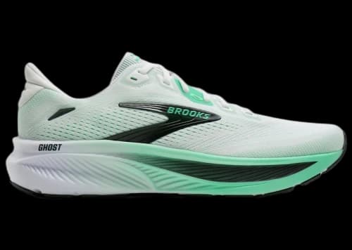 Brooks Ghost 18 White Spring Bud Spruce
