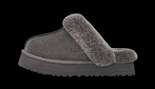 UGG Disquette Slipper Charcoal (Women's)
