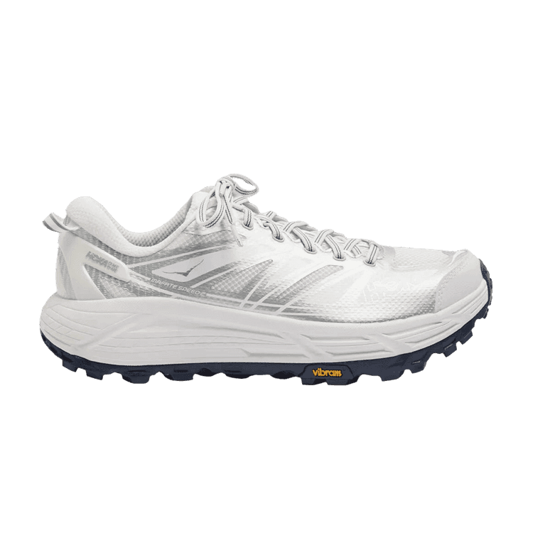 Hoka One One Mafate Speed 2 White Silver