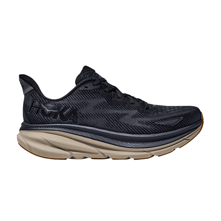 Hoka One One Clifton 9 Black Varsity Navy