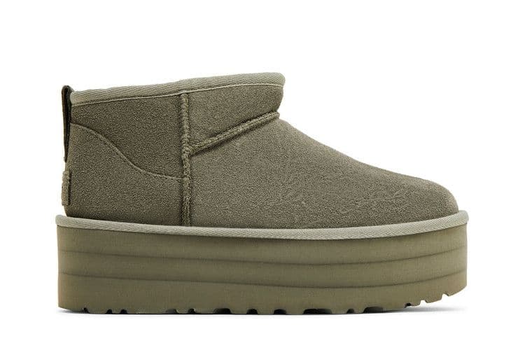 UGG Classic Ultra Mini Platform Boot Moss Green (Women's)