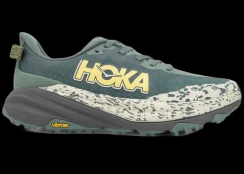 Hoka One One Speedgoat 6 Fern Asphalt Grey