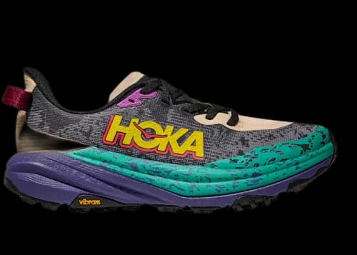 Hoka One One Speedgoat 6 Oatmeal Mountain Iris