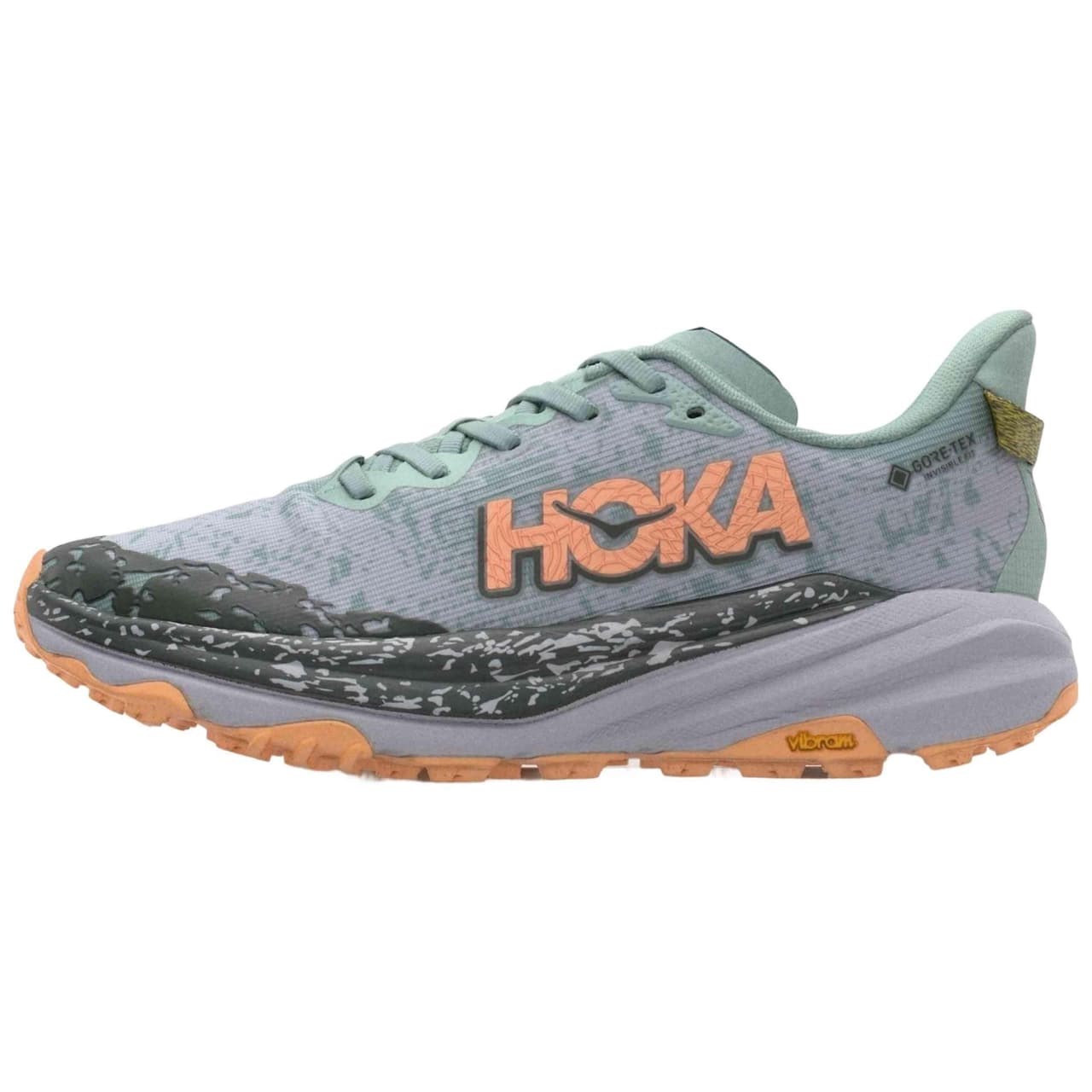Hoka One One Speedgoat 6 Gore-Tex Jade Ash Grey (Women's)