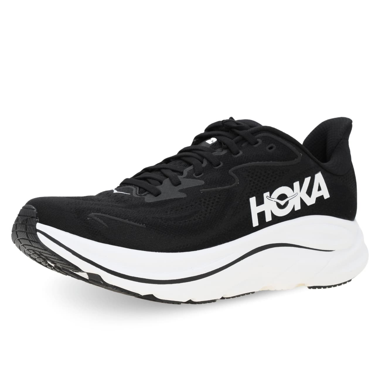 Hoka One One Clifton 10 Black White