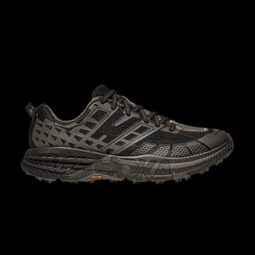 Hoka One One Speedgoat 2 Black Asphalt Grey