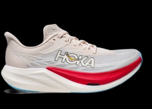 Hoka One One Rocket X 3 Alabaster Frost