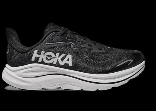 Hoka One One Clifton 10 Black White (GS)