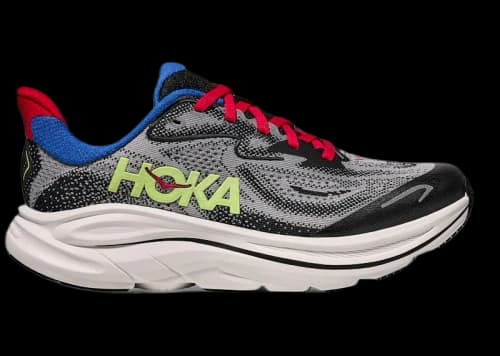 Hoka One One Clifton 10 Foggy Grey Black (GS)