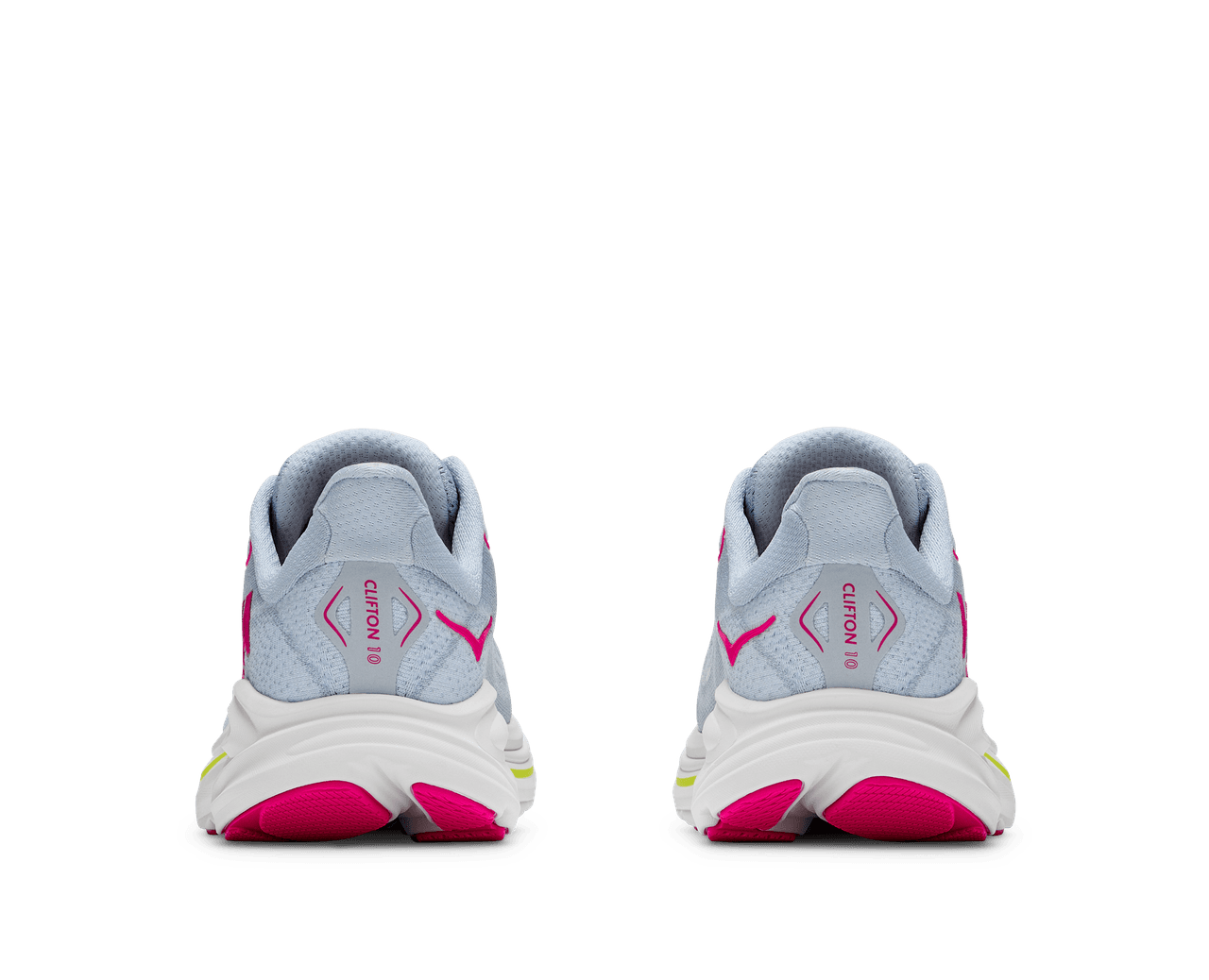 (GS) HOKA ONE ONE Clifton 10 'Overcast Neon Dragonfruit'