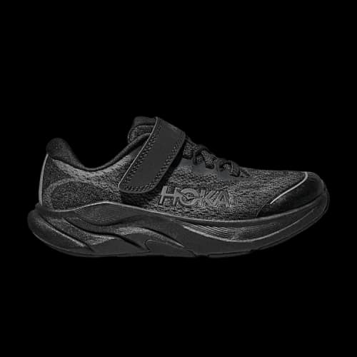 HOKA Rincon 4 Little Kids 'Triple Black'