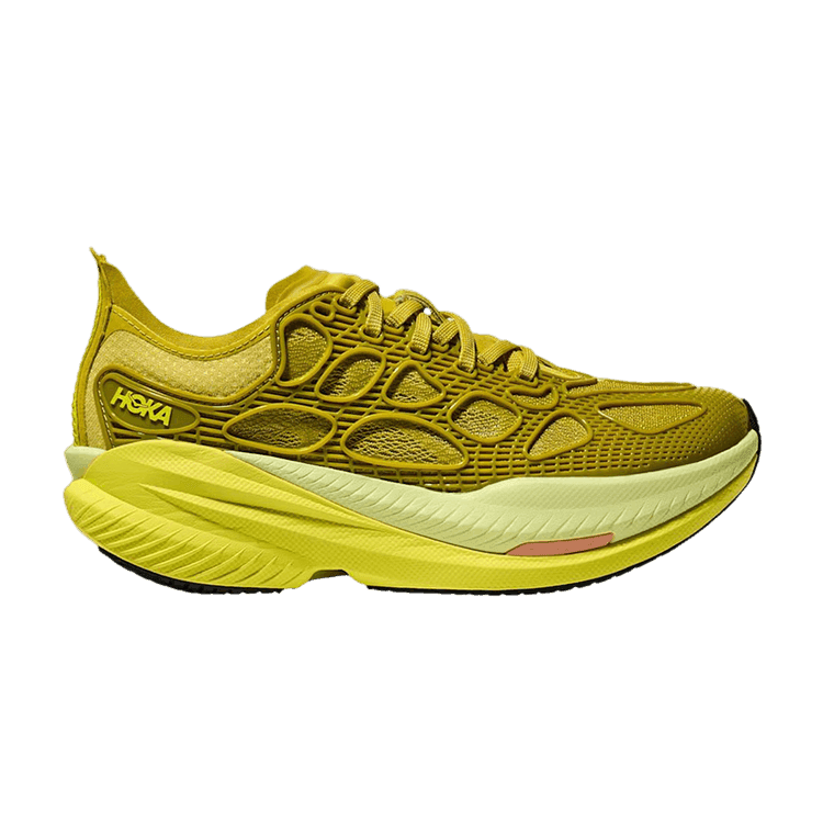 Hoka One One Mach X Caged Pea Green
