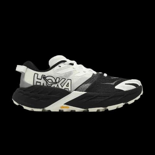 HOKA Speedgoat 7 D Wide 'Black White' (Women's)