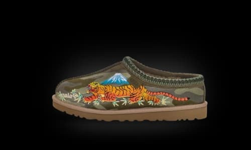 UGG Tasman Slipper Palace Burnt Olive Camo