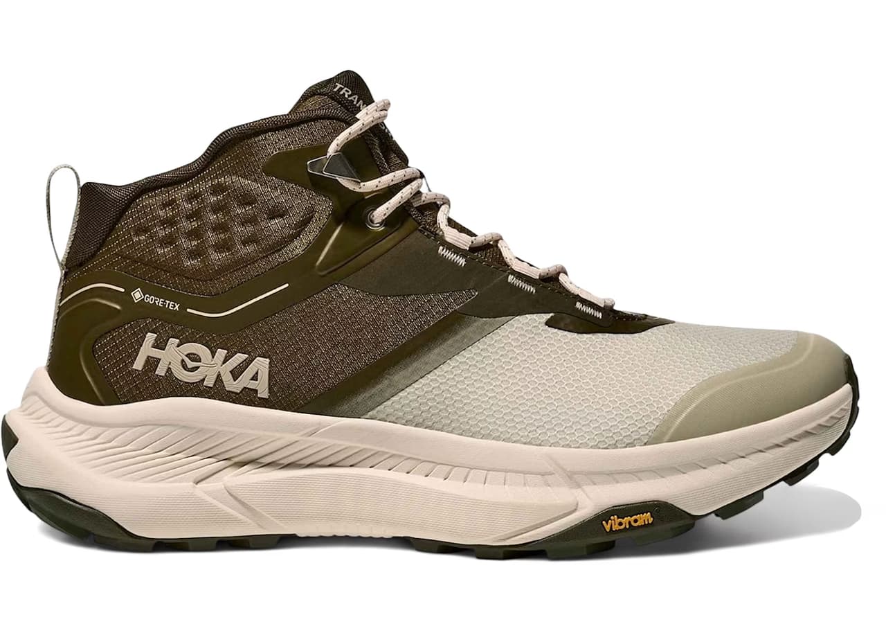 Hoka One One Transport Hike Gore-Tex Spruce Green Oyster Mushroom