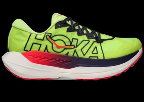 Hoka One One Rocket X Trail Neon Yuzu Neon Flame