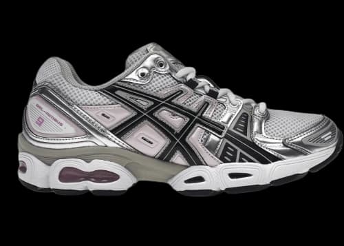 ASICS Gel-Nimbus 9 White Black Light Pink (Women's)