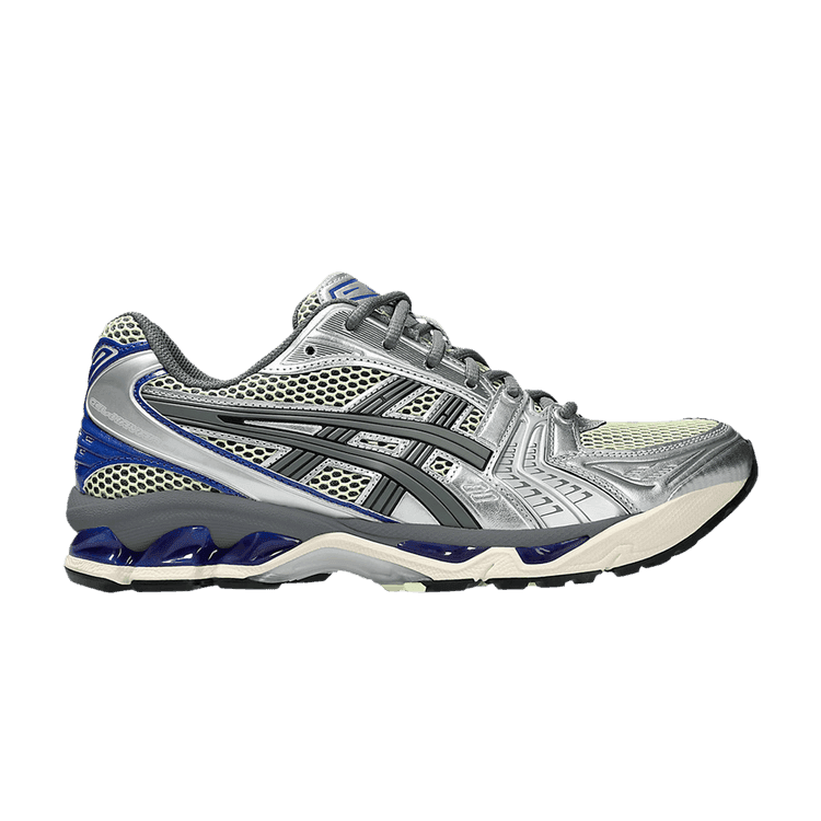 ASICS Gel-Kayano 14 Soft Yellow Asics Blue
