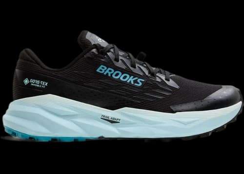 Brooks Cascadia 19 Gore-Tex Black Ebony Blue Flower (Women's)