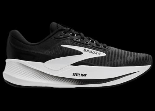 Brooks Revel Max Black Grey White (Women's)