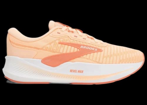 Brooks Revel Max Peach Echo White (Women's)