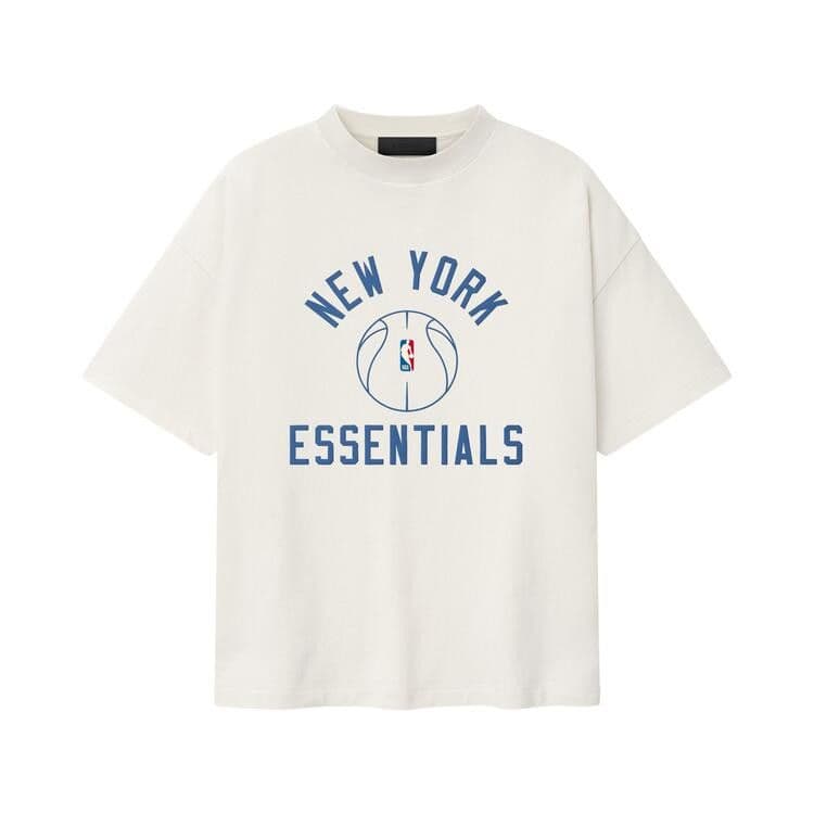 Fear of God Essentials Knicks x Barkley Hendricks 90s Tee Ivory